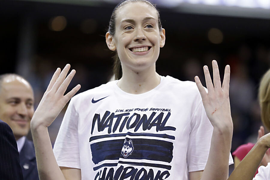 Breanna Stewart and UConn win fourth consecutive NCAA title